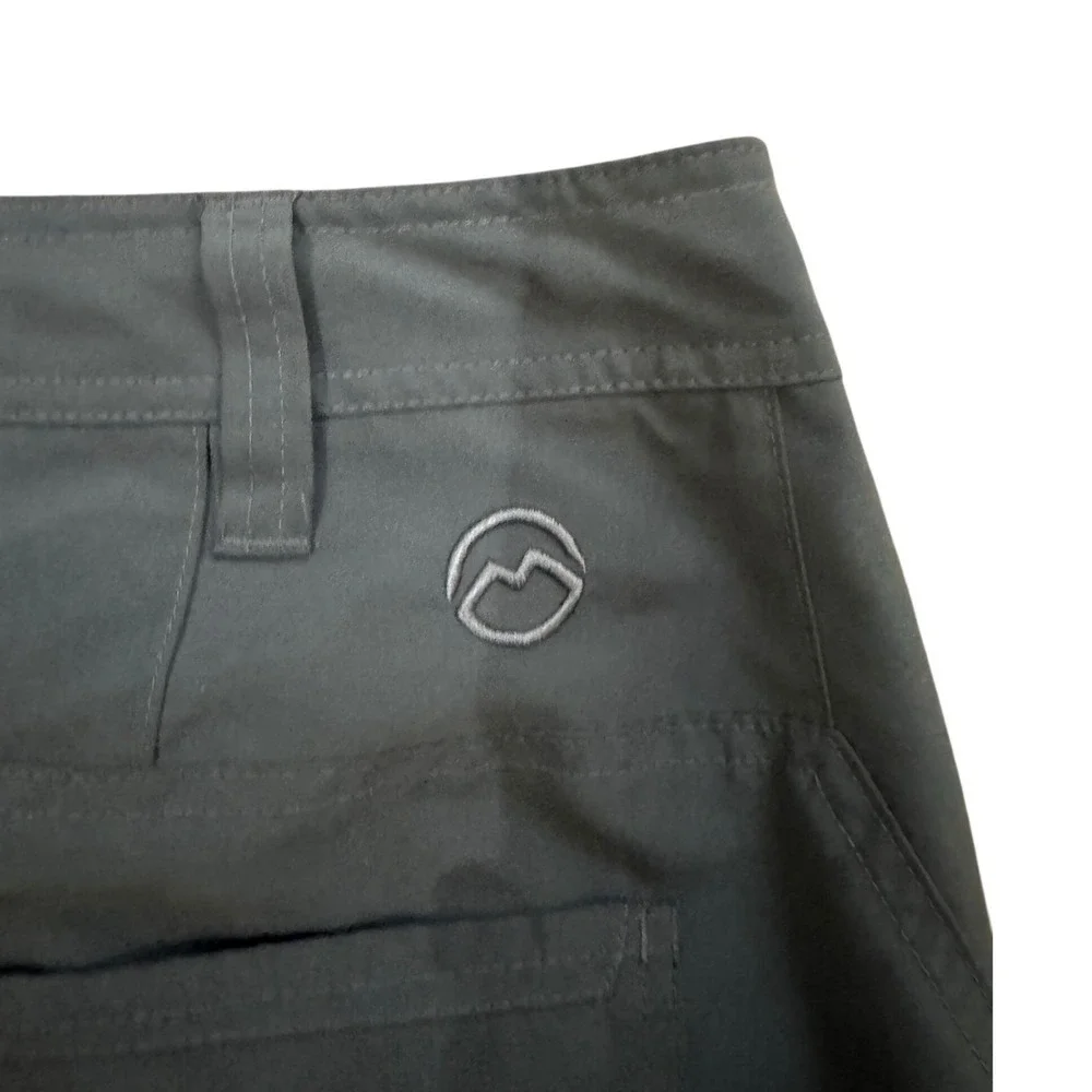 Magellan Outdoors Mens Hiking Pants Charcoal Gray Size 40 Straight‎ Leg Utility - Picture 2 of 6
